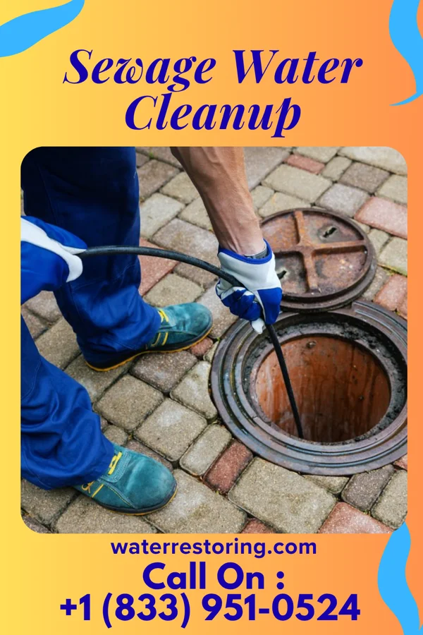 Sewage Water Cleanup in Moorland, IA